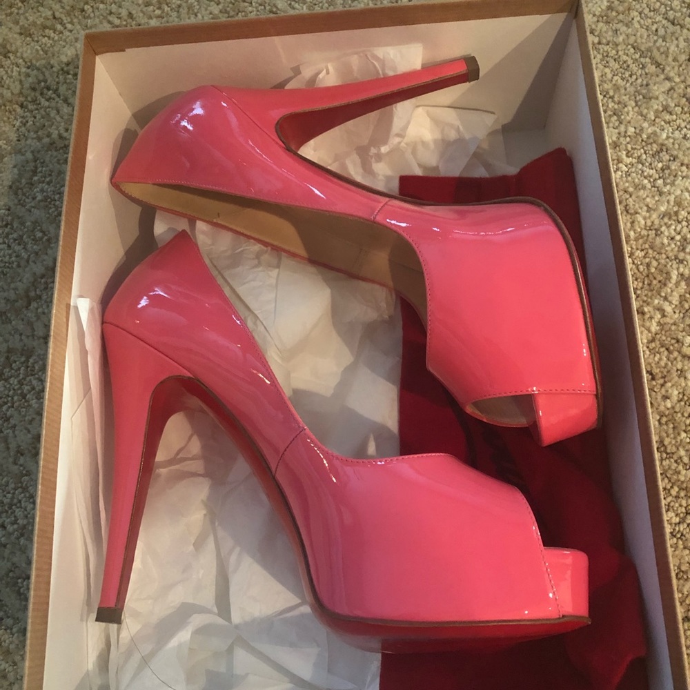 Hyper prive 120 pink Christian Louboutin pumps